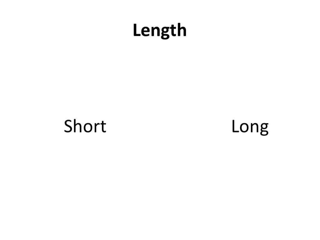 Length Short Long